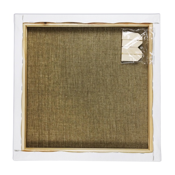 Холст на подрамнике, "TAIR", лён, акриловый грунт, 480 г/м2, 40 х 40 см - «Таир»