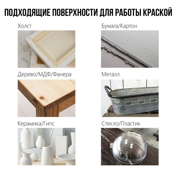 Кукольный телесный, краска "Акрил Де Люкс", банка 100 мл - «Таир»