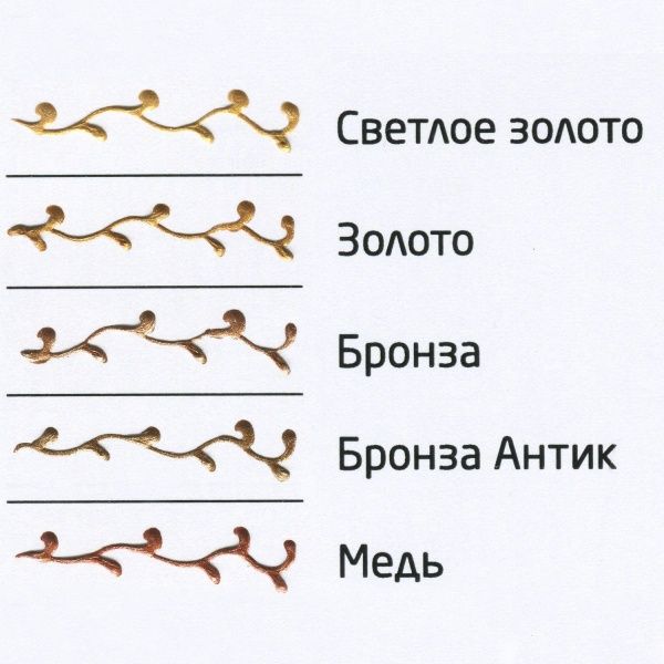 Бронза антик, контур по стеклу, туба 20 мл - «Таир»