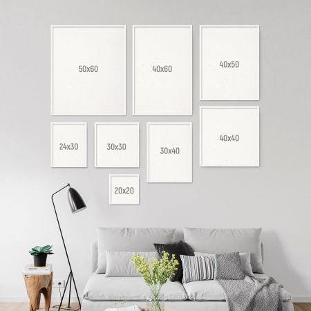 Холст на подрамнике, "TAIR", хлопок, акриловый грунт, 380 г/м2, 50 х 60 см - «Таир»