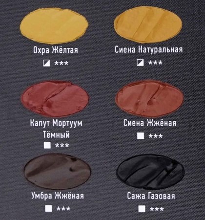 Художественные акриловые краски Охра жёлтая, краска "Акрил-Арт", банка 100 мл на оптовом сайте бренда ТАИР