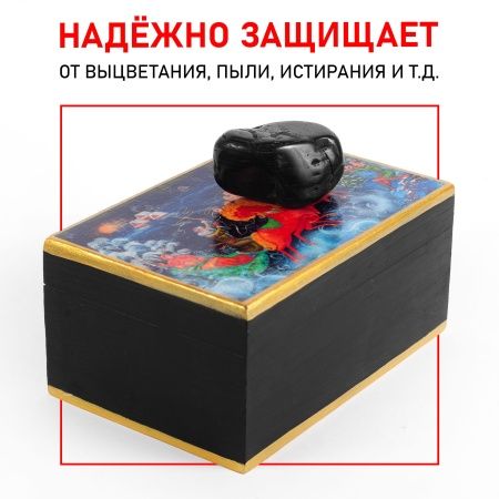 Лак универсальный акриловый матовый, банка 20 мл - «Таир»