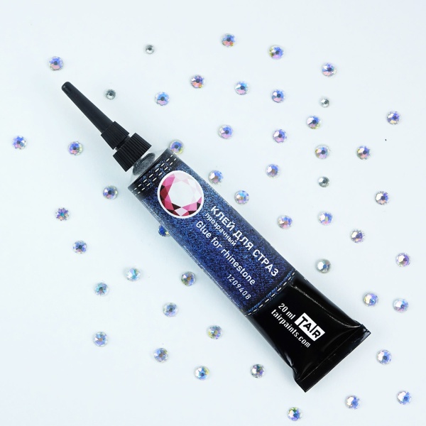 Клей для страз прозрачный, туба 20 мл - «Таир»