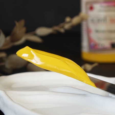 Художественные акриловые краски Жёлтый средний, краска "Акрил-Арт", банка 100 мл на оптовом сайте бренда ТАИР