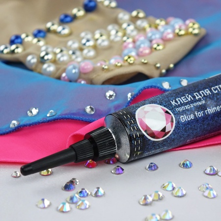 Клей для страз прозрачный, туба 20 мл - «Таир»