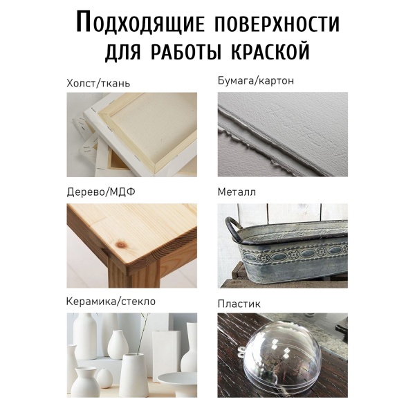 Оксид хрома, краска "Акрил-Студио", туба 75 мл — «Таир»