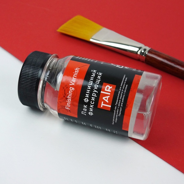Лак финишный фиксирующий, банка 100 мл - «Таир»
