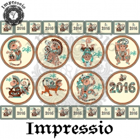 Рисовая карта Impressio. 25 г/м2, А4, 27904 - «Таир»