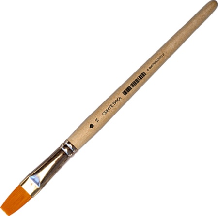 Кисть из синтетики для хобби, "Арт Авангард", Плоская №14 Арт Авангард на сайте ТАИР