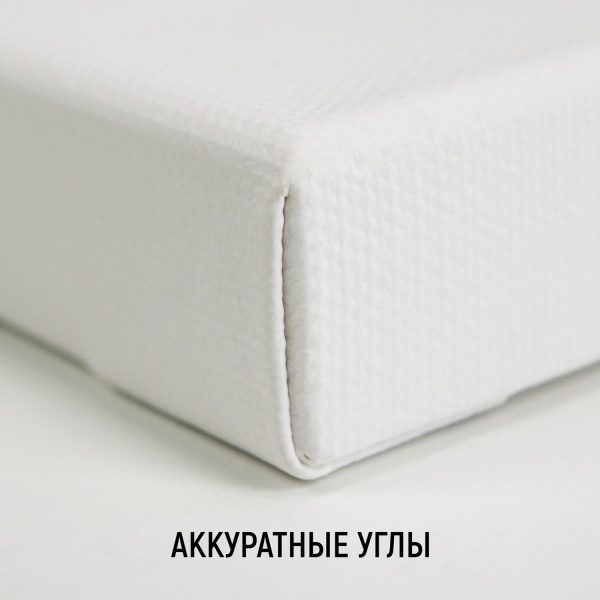 Холст на подрамнике, "TAIR", хлопок, акриловый грунт, 380 г/м2, 40 х 40 см - «Таир»