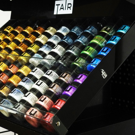 Торговое оборудование "TAIR", Подставка для банок 20 мл и 50 мл, Универсальный модуль - «Таир»