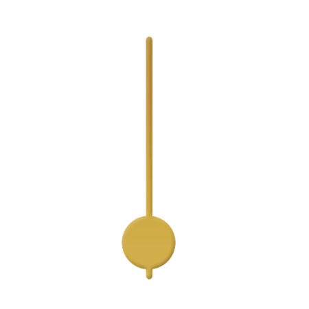 Подвес для маятника 87 мм (золото) - «Таир»