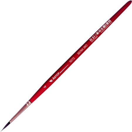 Кисть из синтетики имитация белки (белка эко), "Арт Авангард", Круглая №4 Арт Авангард на сайте ТАИР
