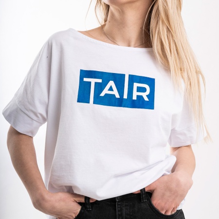 Синяя светлая, краска акриловая по ткани и коже, банка 50 мл - «Таир»