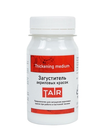 Загуститель акриловых красок, банка 100 мл - «Таир»